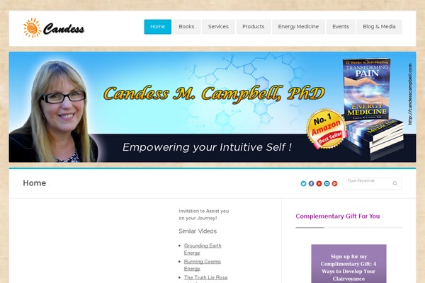 candesscampbell.com site used Thinker
