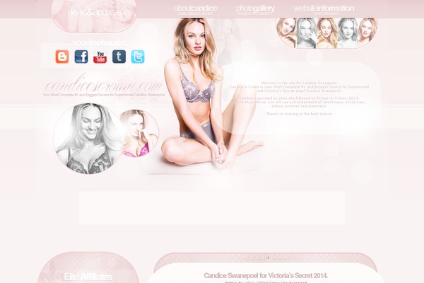 Beautiful theme site design template sample