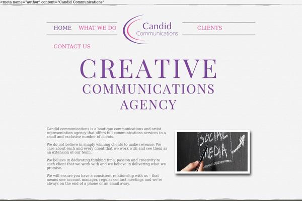 candidcommunications.com site used Vintage Immersed