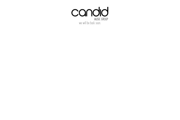 candidmusicgroup.com site used Candid