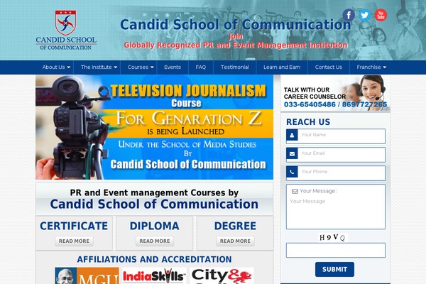 candidschool.com site used Candid