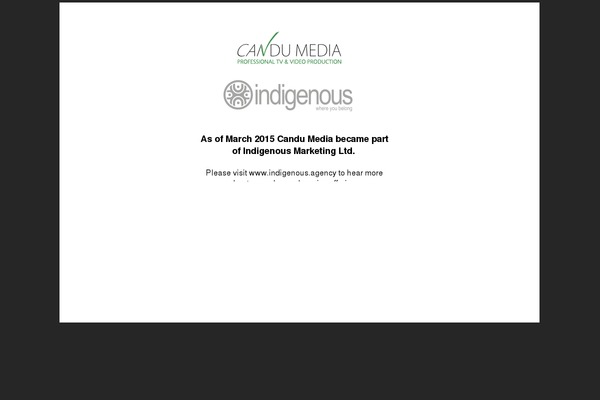 candumedia.com site used Candu