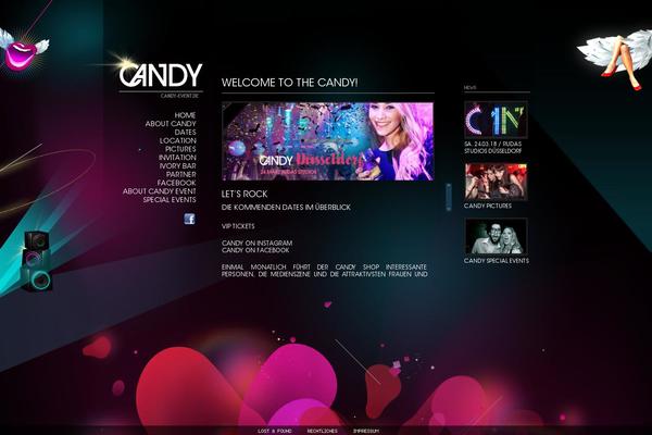 candy-event.de site used Candyevent