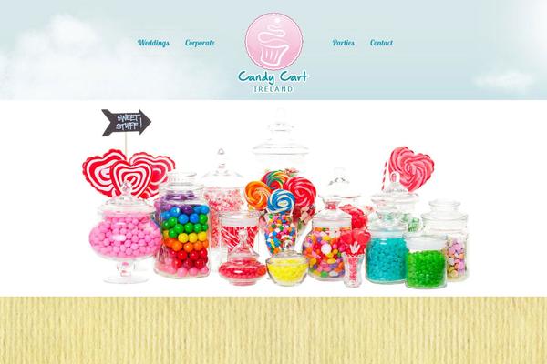 Sweet-cake theme site design template sample