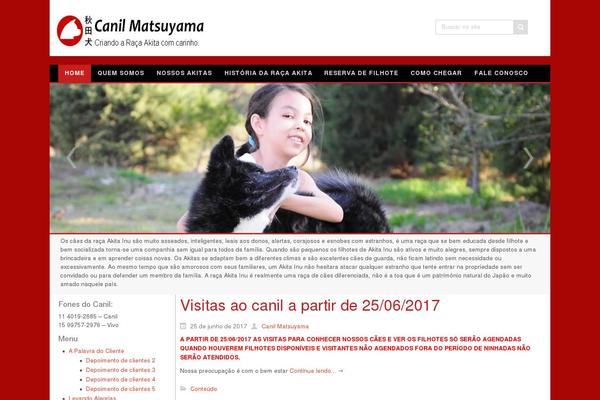 canilmatsuyama.com.br site used Akitas2017