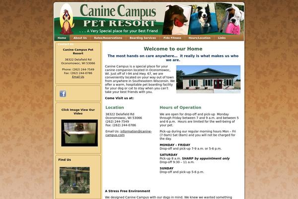 canine-campus.com site used Caninecampus