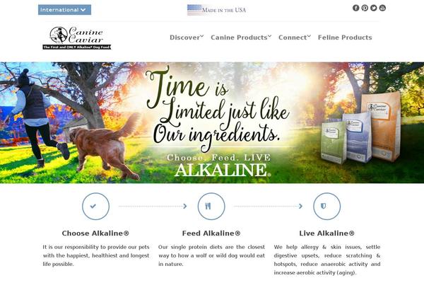 caninecaviar.com site used Versatile
