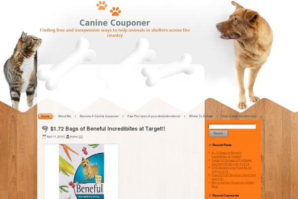 caninecouponer.com site used Cat_dog_info