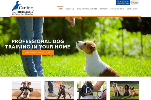 caninedimensions.com site used Theme53093