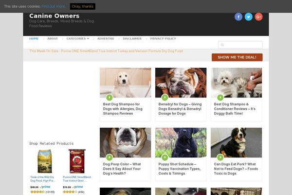 canineowners.com site used Mts_blogging