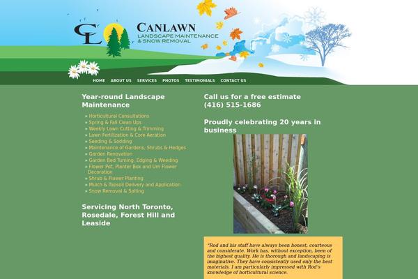 canlawn.ca site used Land3