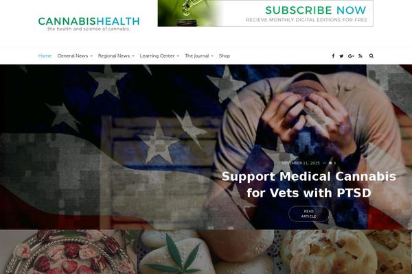 cannabishealth.com site used Blabber