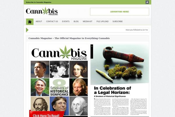 cannabismagazine.com site used Goodnews 4
