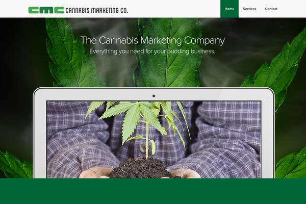 cannabismarketingco.com site used Landlr