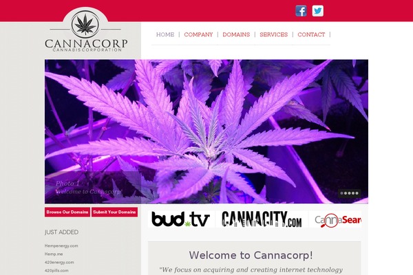 cannacorp.com site used Theme1486