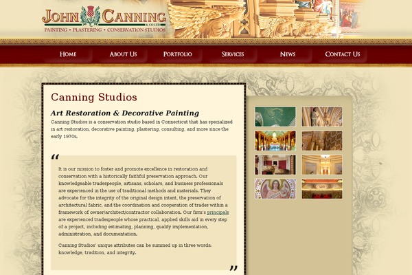 canning-studios.com site used Canning