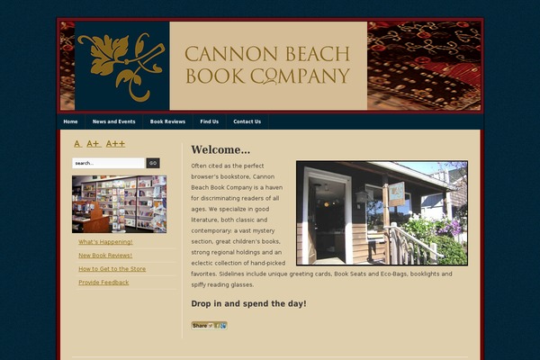 cannonbeachbooks.com site used Prime