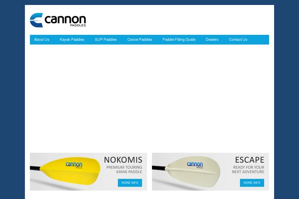 cannonpaddles.com site used XMarket