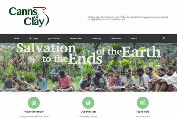 Vantage theme site design template sample