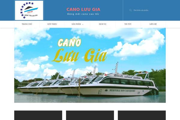 cano.vn site used Luckyshop