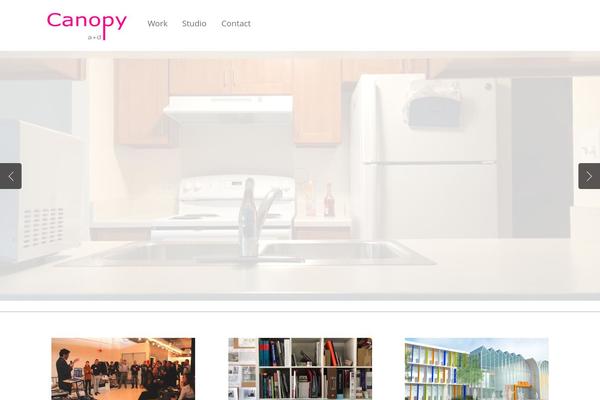 Canopy theme site design template sample
