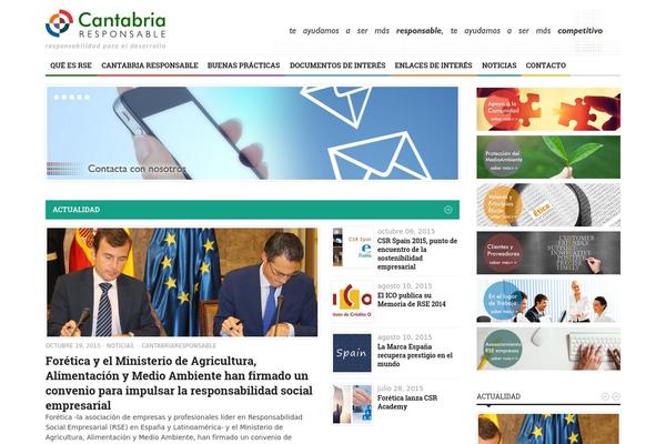 cantabriaresponsable.com site used Cantabriaresponsable