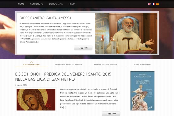 cantalamessa.org site used Ergobit4cantalamessastyle