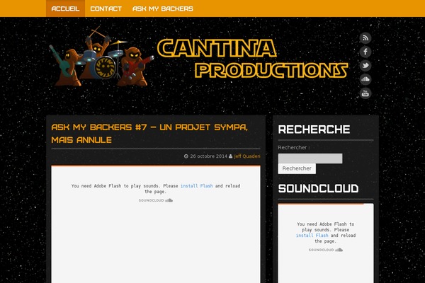 cantinanews.fr site used Grid Blogwaves