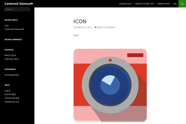 Twenty Fourteen theme site design template sample