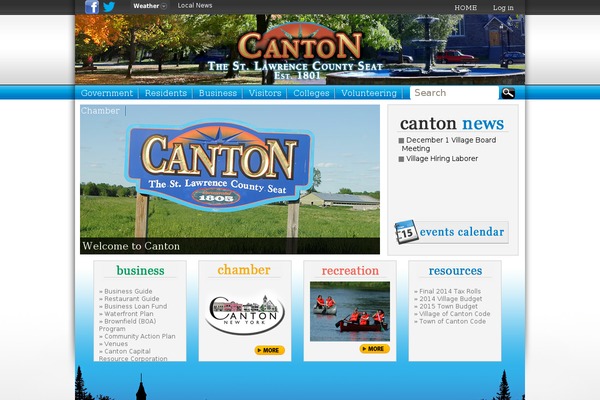 cantonnewyork.us site used Canton10