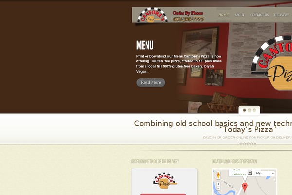 MyCuisine theme site design template sample