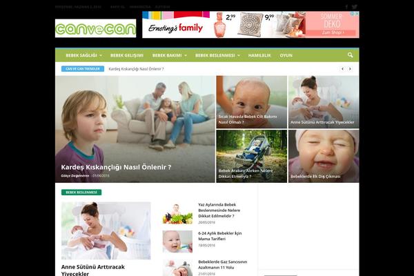 NewsMag theme site design template sample