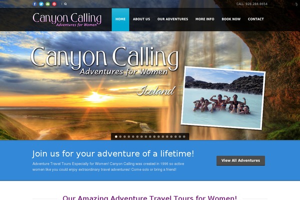 canyoncalling.net site used Tour Package