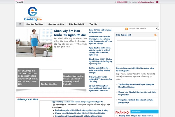 BlogMagazine theme site design template sample