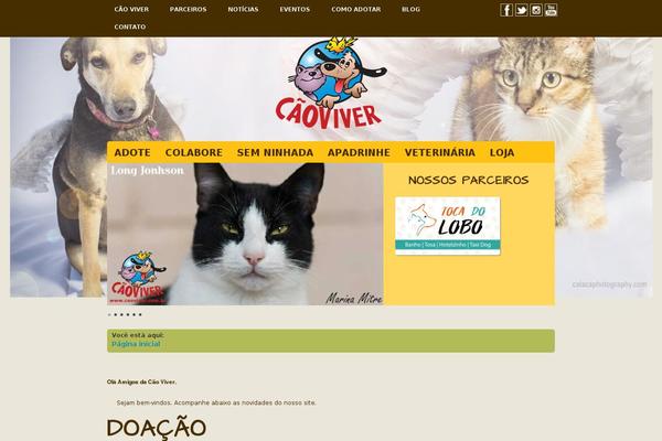 caoviver.com.br site used Caoviver2013
