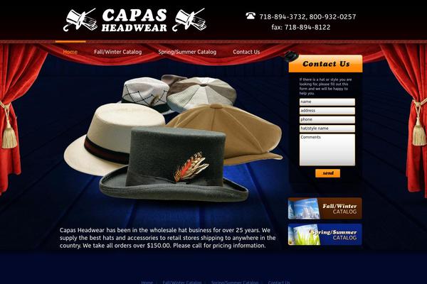 capasheadwear.com site used Capas-headwear