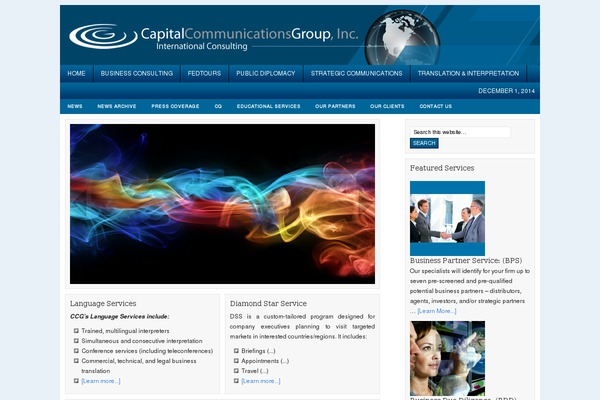 capcomgroup.com site used Corporate