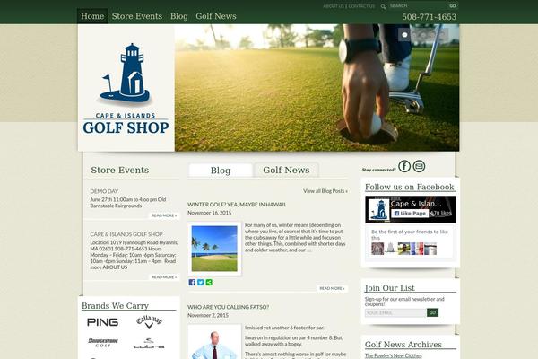 capeandislandsgolf.com site used Cape-custom