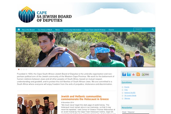 capebod.org.za site used Jewishboardofdeputies