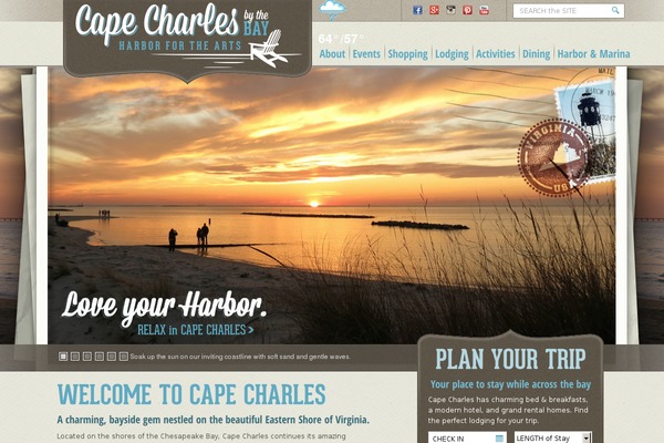 capecharlesbythebay.com site used Cape_charles