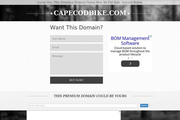 capecodbike.com site used Domain-theme