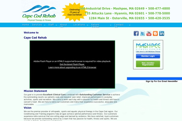 capecodrehab.com site used 1019theme