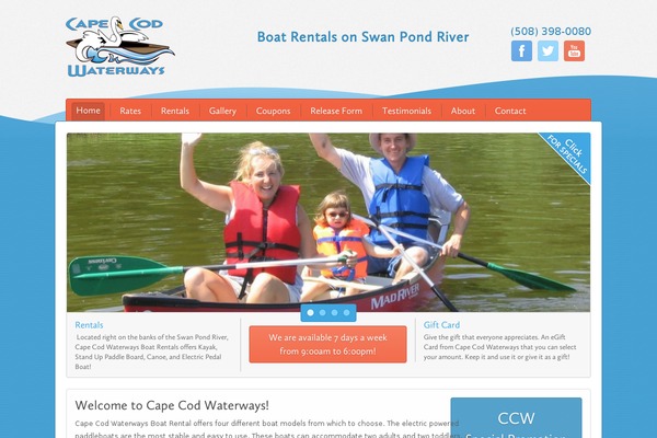 capecodwaterways.com site used Ccw-theme