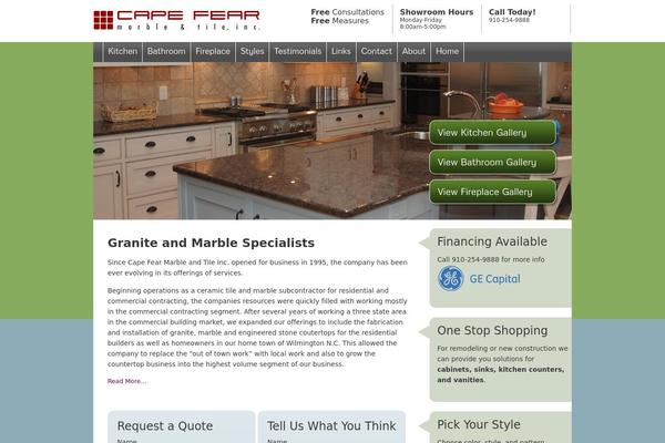 capefearmarbleandtile.com site used Cfmt