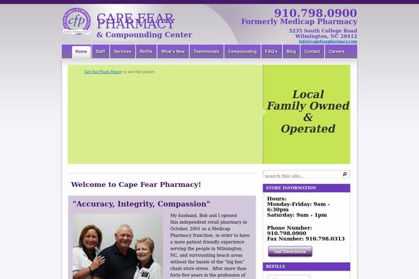 capefearpharmacy.com site used Medicappharmacy