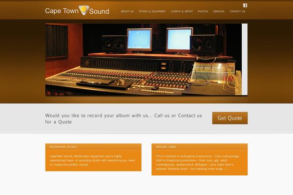 inFocus theme site design template sample
