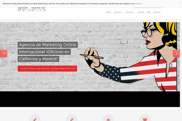 capiscomarketing.es site used Capsico