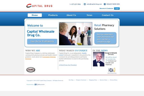 Twenty Ten theme site design template sample