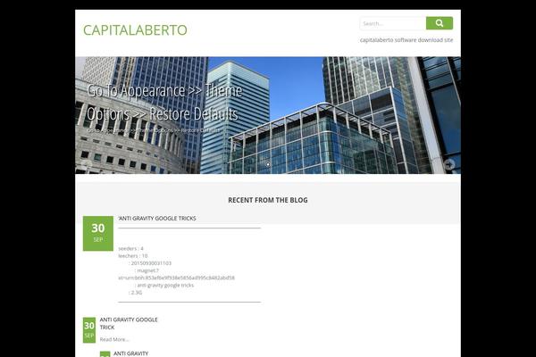 SKT Corp theme site design template sample