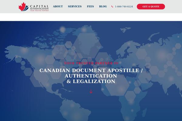 capitalauthentication.com site used Cai